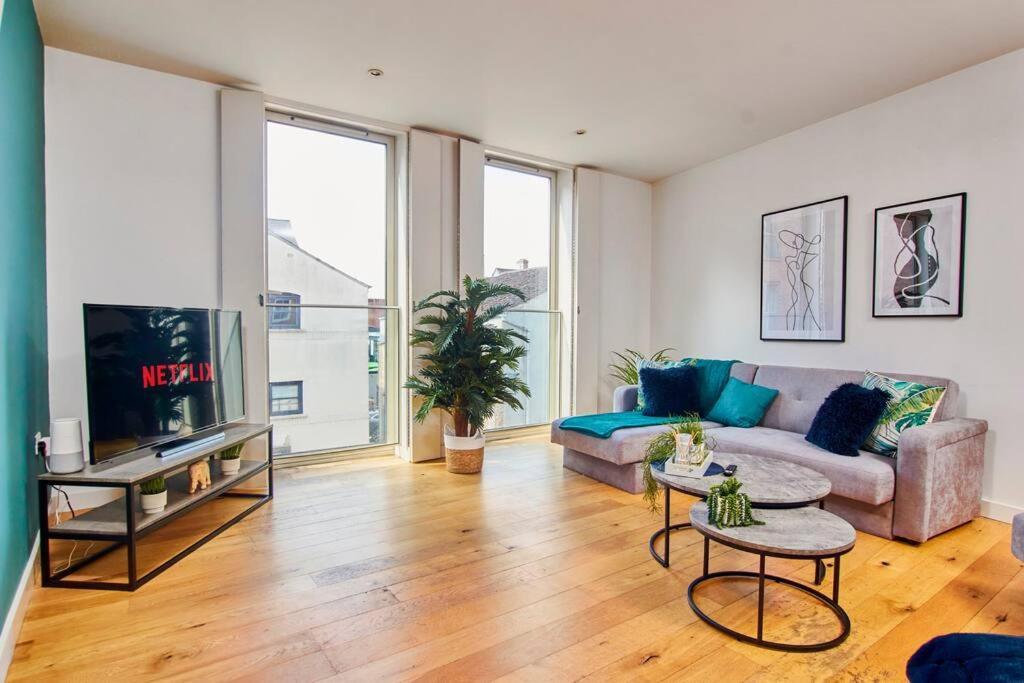 Swanky City Centre Apartment Lincoln Exterior foto